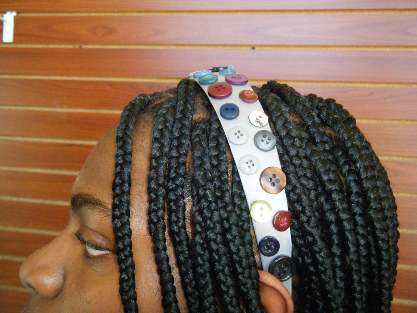 Button Halo headband
