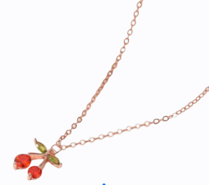 Cherry galore necklace