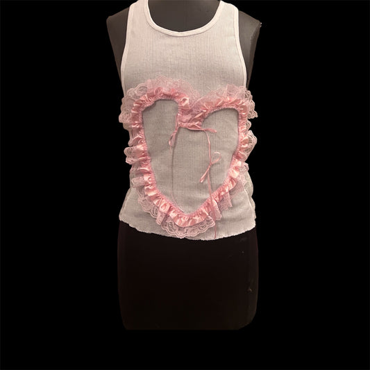 Love, Lace and Bows Tank