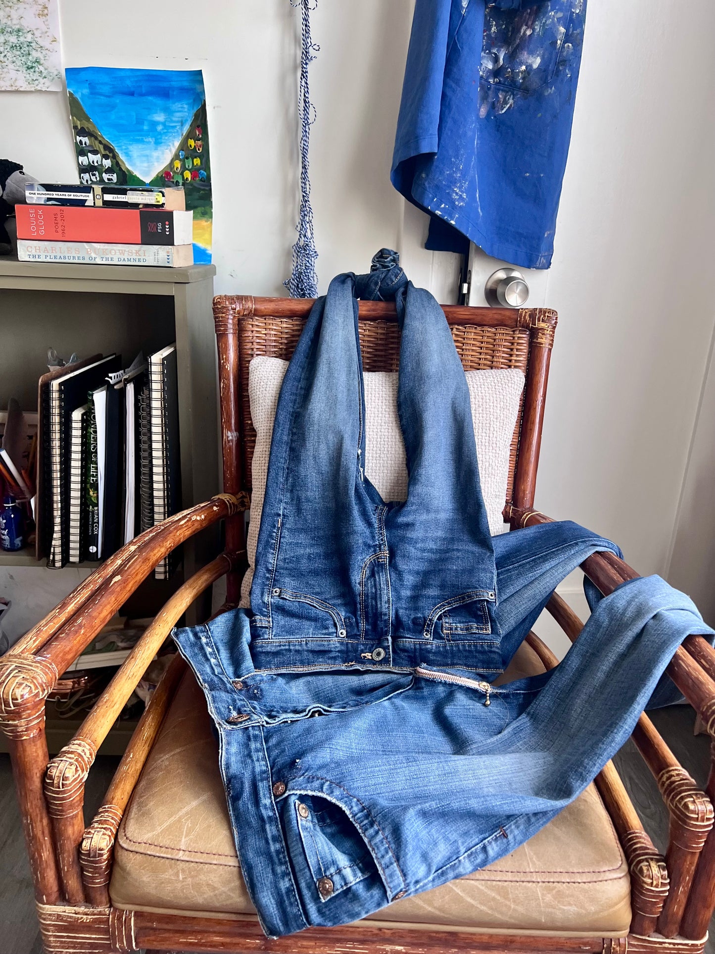 In my Jean Shoulder Bag