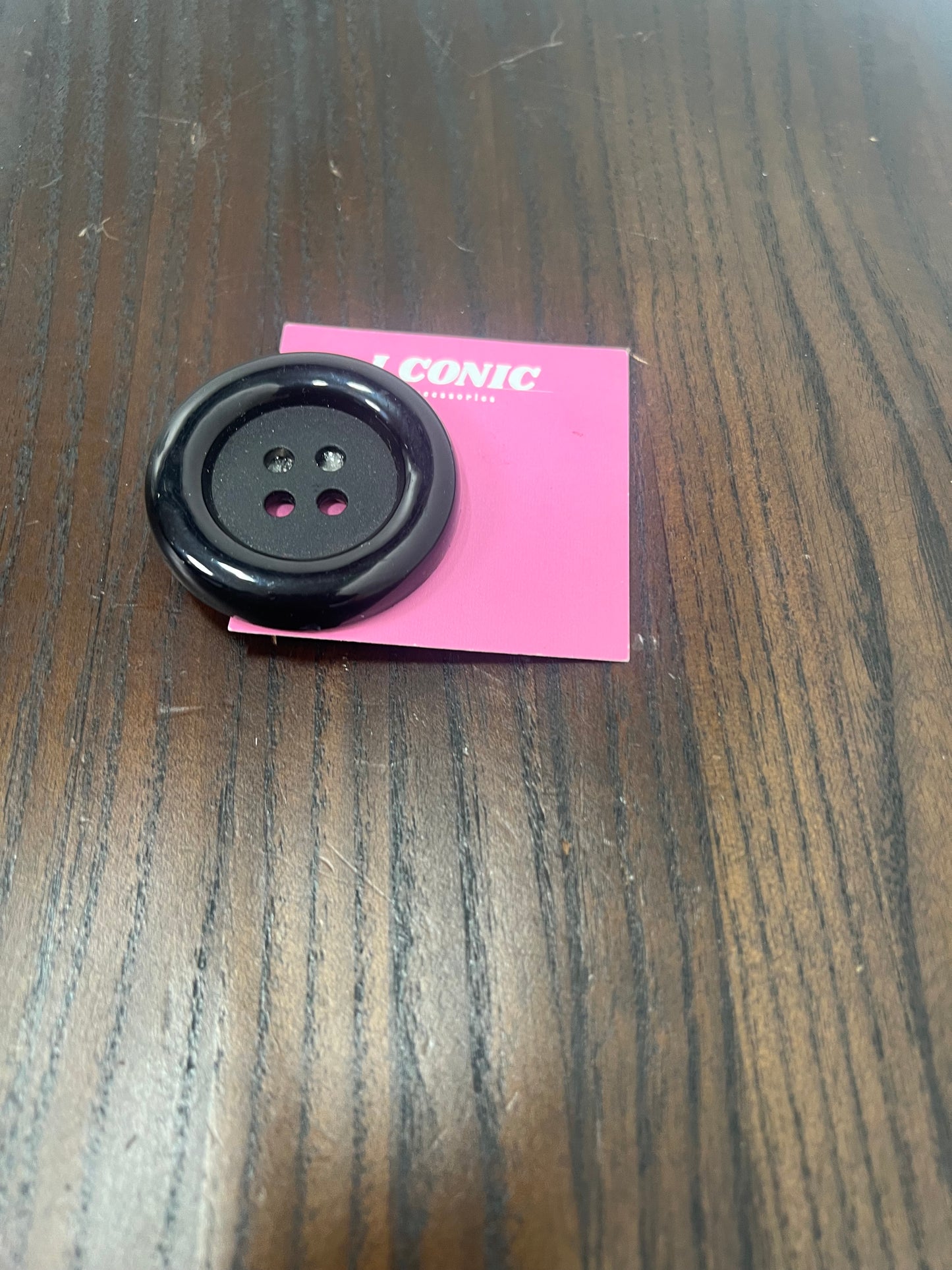 Doll Oversized Button Clip