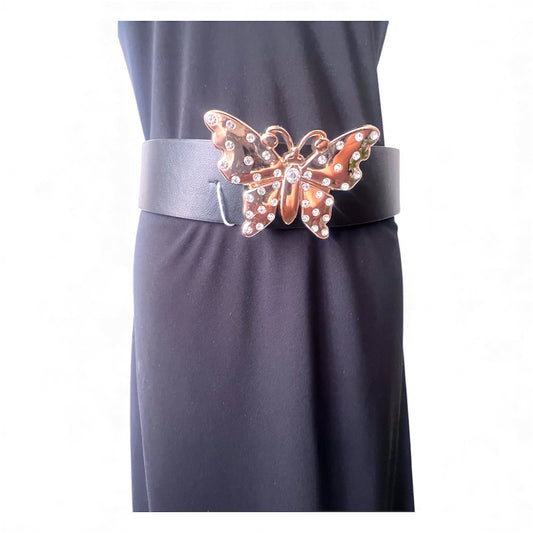 Butterfly buckle belt