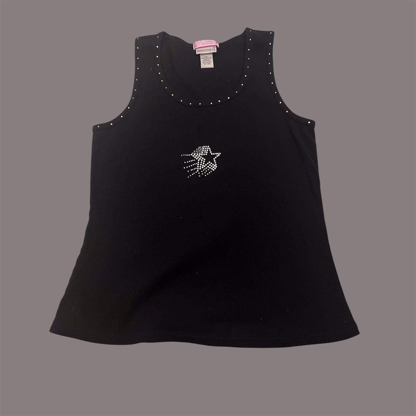 Shooting Star Rhinestone Tank