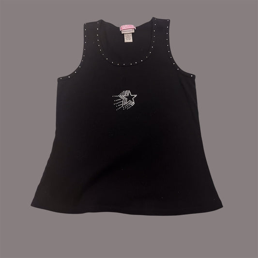 Shooting Star Rhinestone Tank