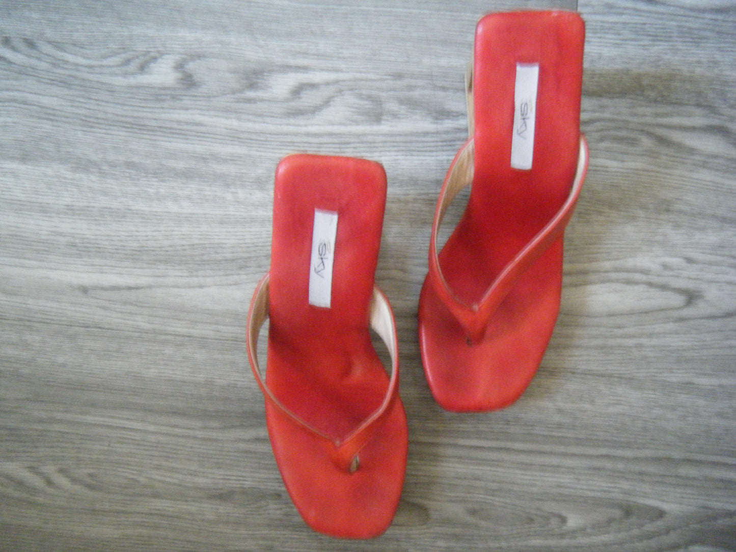 Unique Wood Platform Clogs