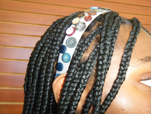 Button Halo headband