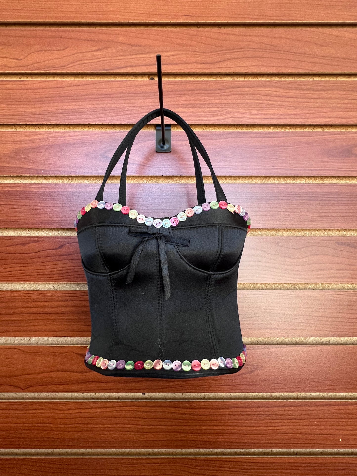 Bustier Button Bag
