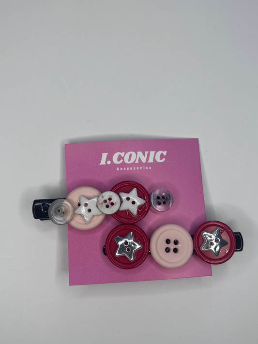 Star button clips
