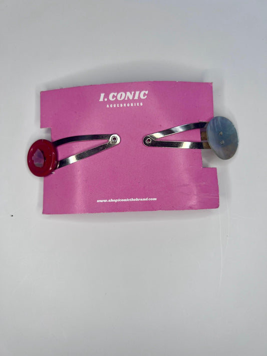 Unlikely duo hair clips