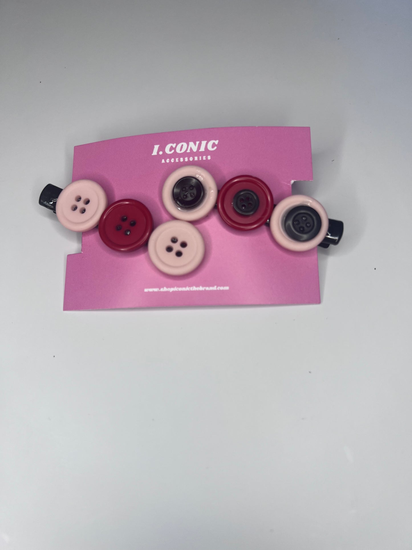 Dark Neutral button clips