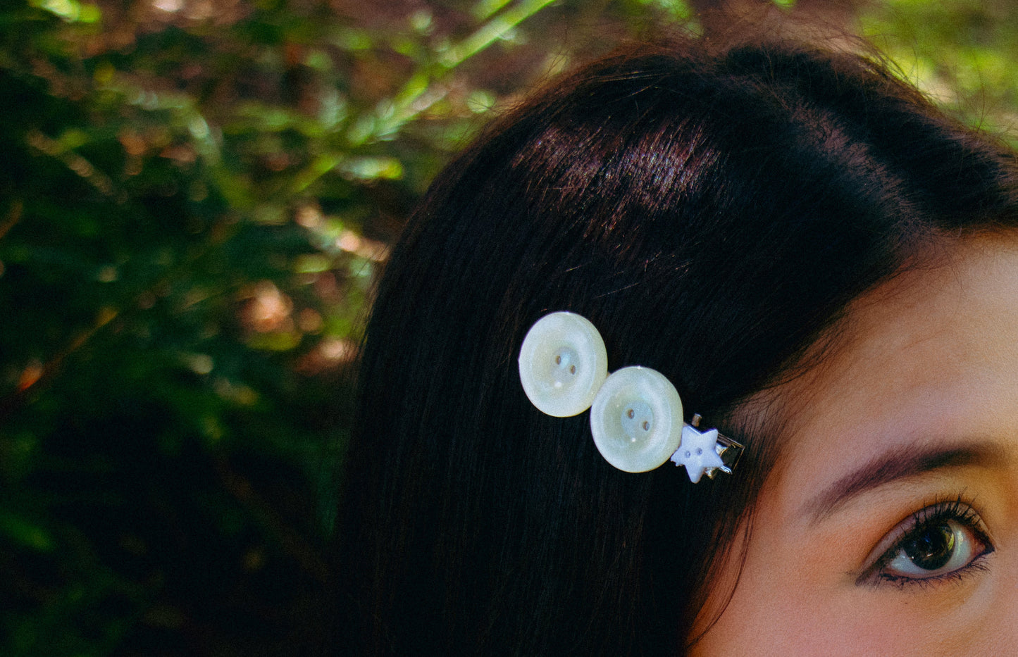 Star Double Button Clip Set