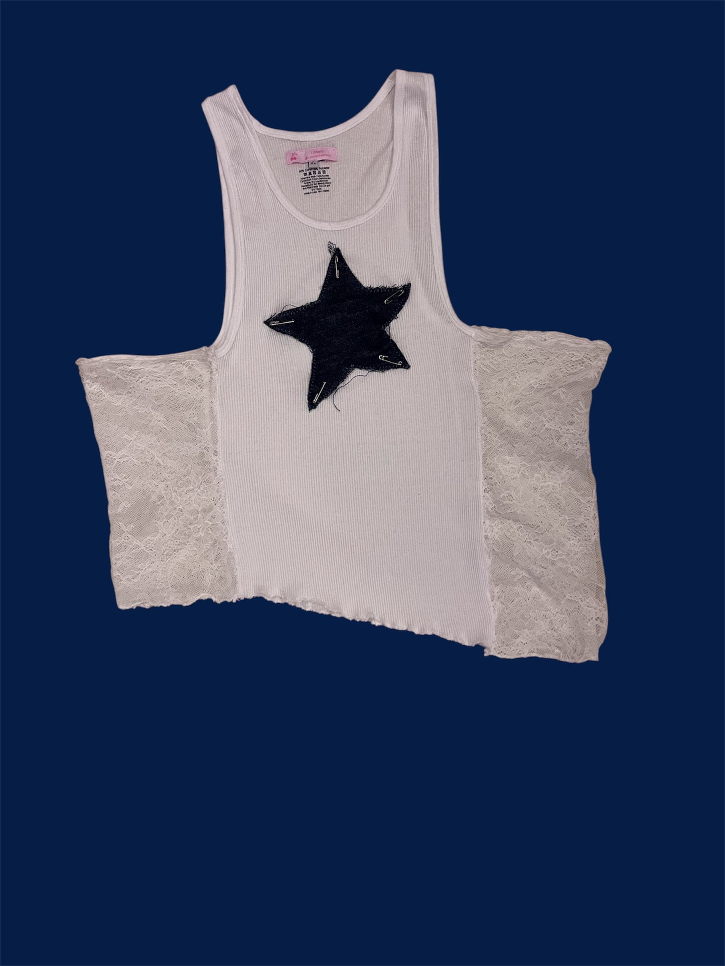 Safety Pin Star Tank