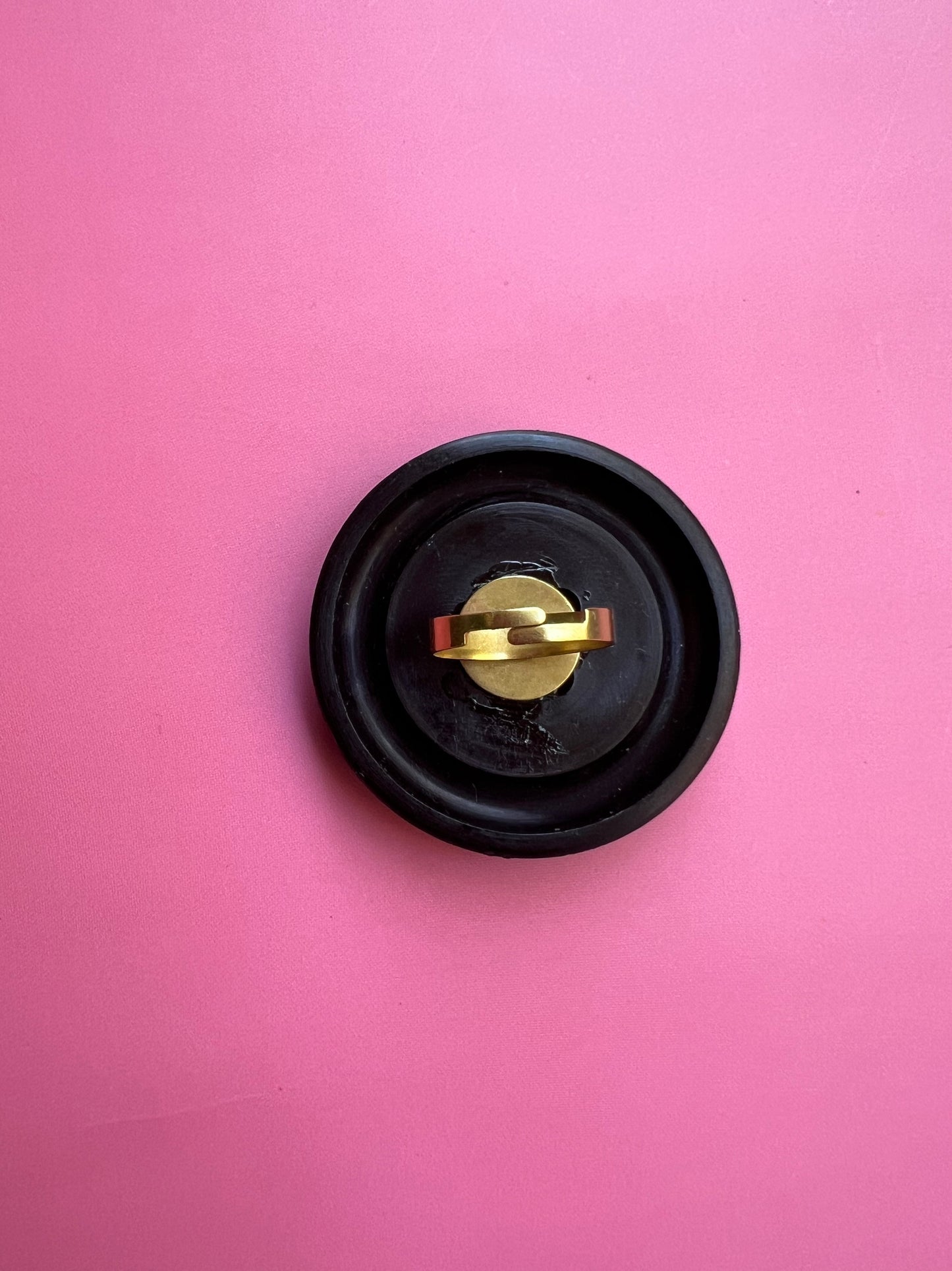 Big ass button ring