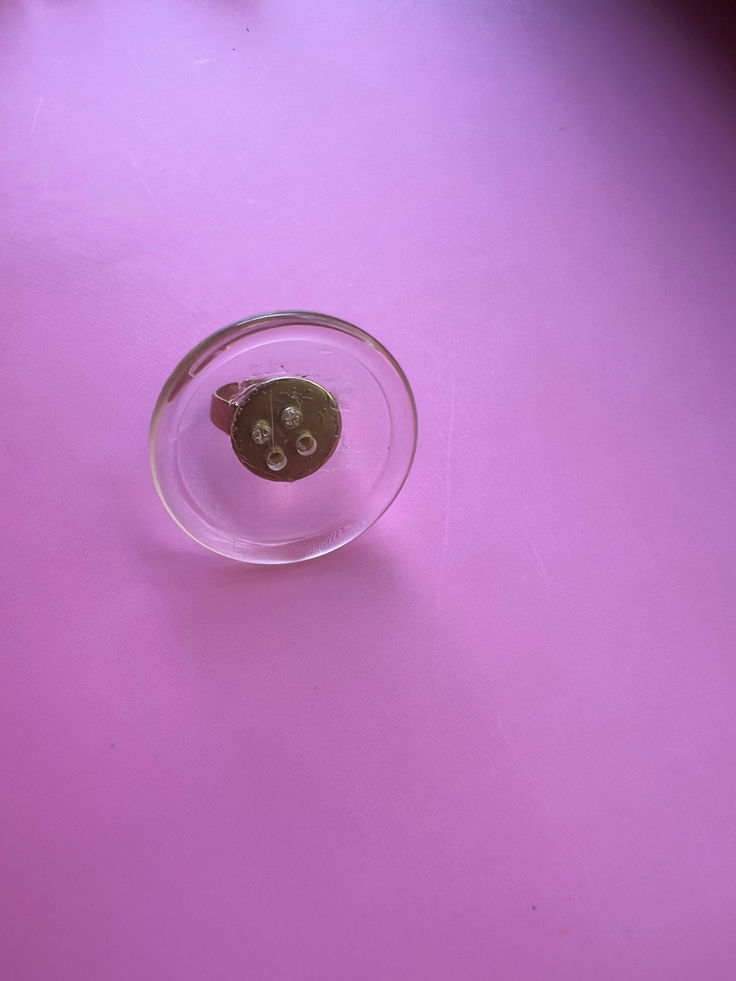 Jelly Button Ring (slim band)